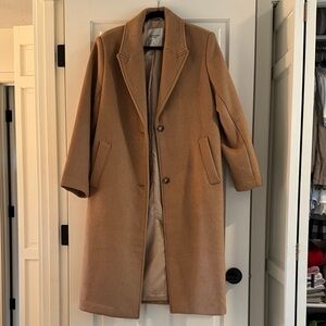 Abercrombie & Fitch Camel Trench Coat